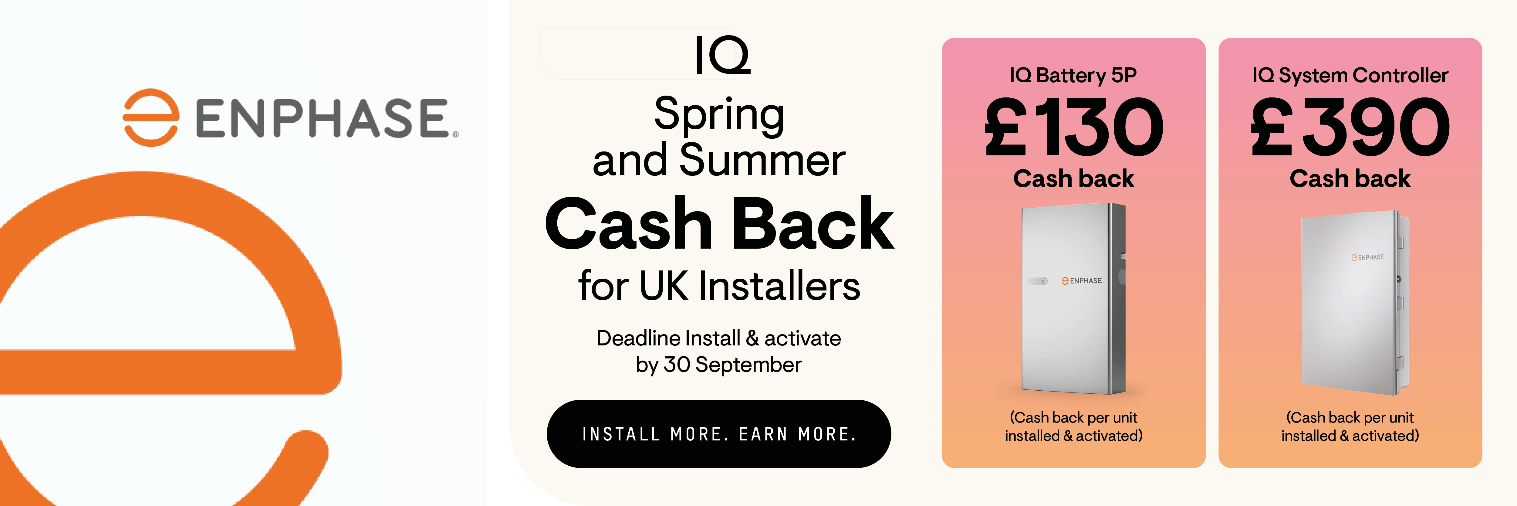 Enphase summer cash back